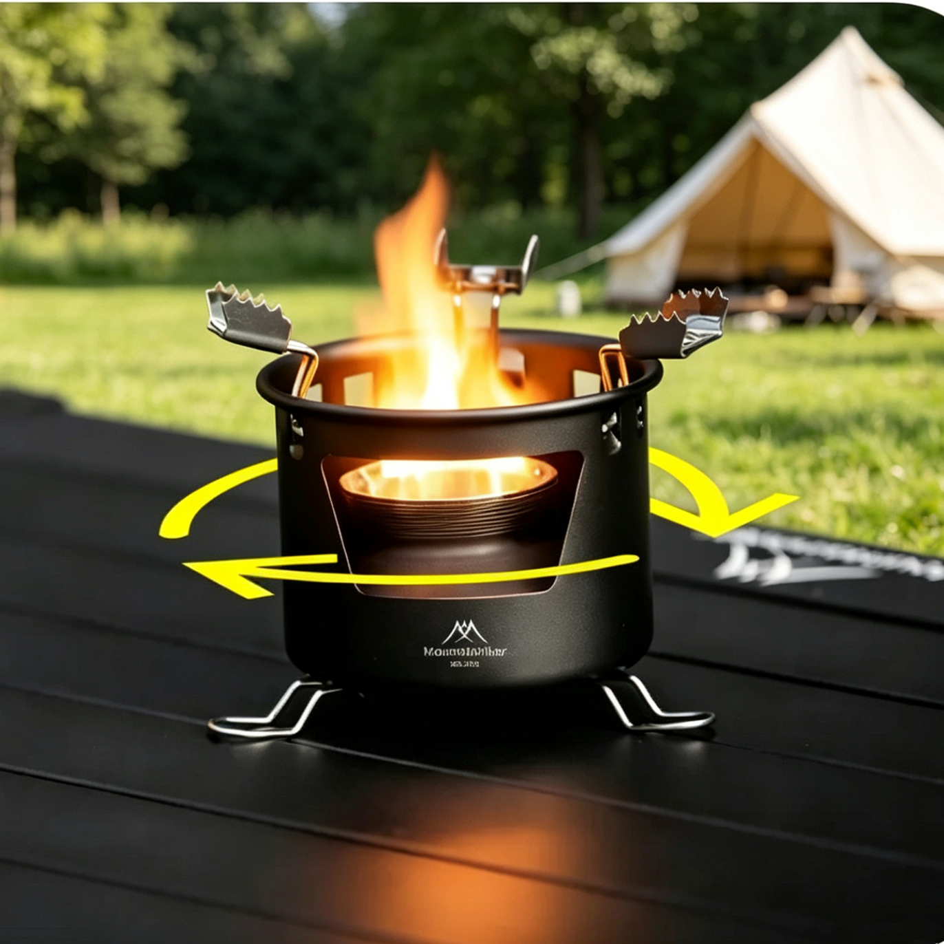 Camping Cooking Roll - Mountainhiker Outdoor Camping Alcohol Stove Liquid