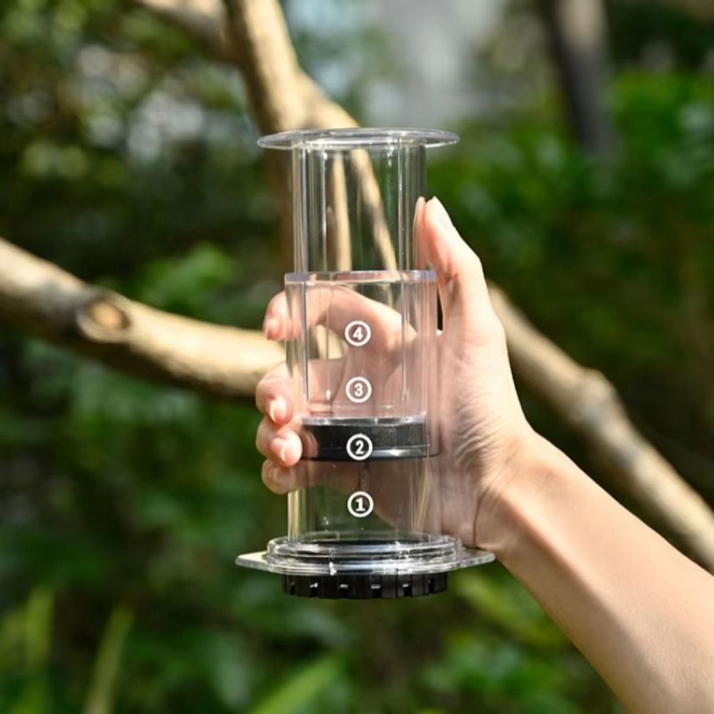 Camping Cooking Gear - Portable Coffee Kettle French Style Anti-slip