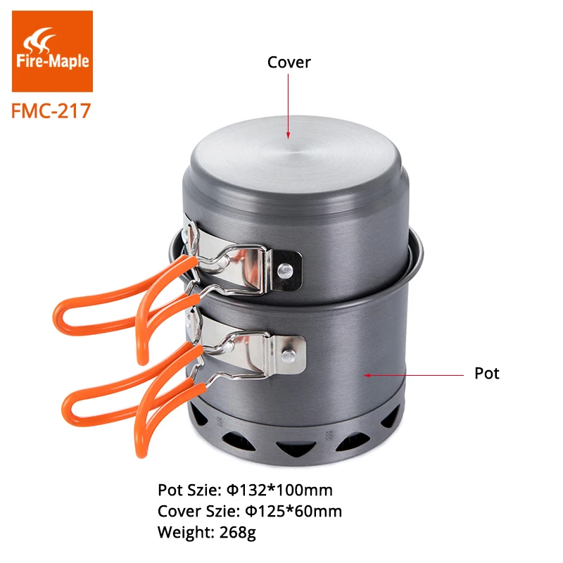 Fire Maple Camping Cookware Se - Camping Outdoor Cooking Set 评论和价格