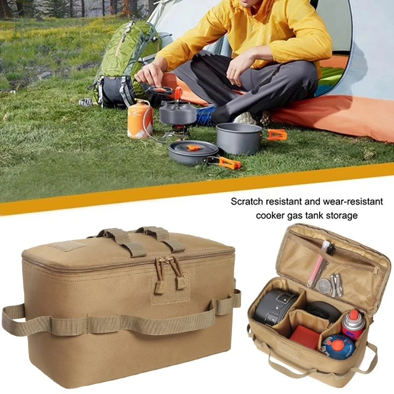 Camping Gas Tank Storage Bag O - Camping Outdoor Cooking Set 评论和价格