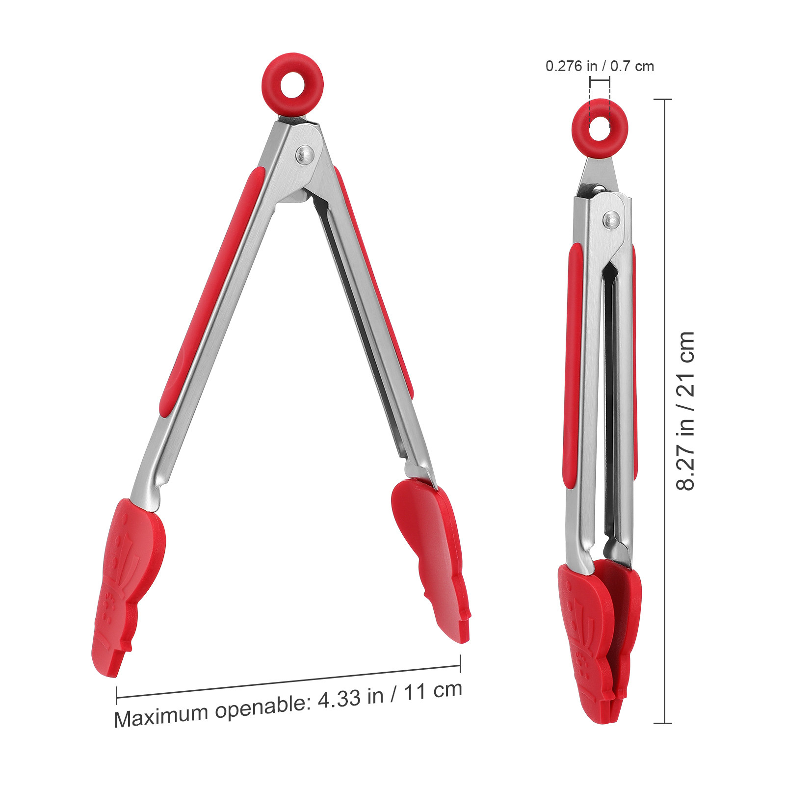 3Pcs Silicone-Tipped Stainless - Camping Cooking Tips 评论和价格