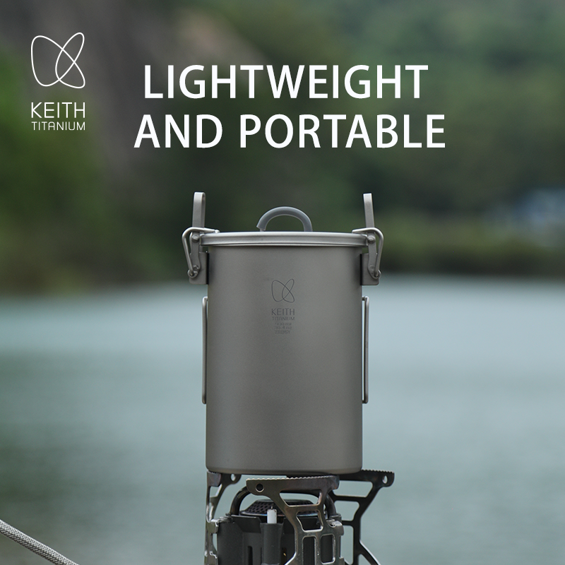 KEITH Pure Titanium Rice Cooke - Camping Cooking Set 评论和价格