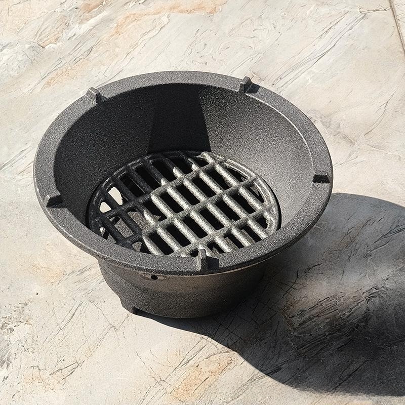 Traditional Cast Iron Carbon S - Camping Cooking Fire Pit 评论和价格