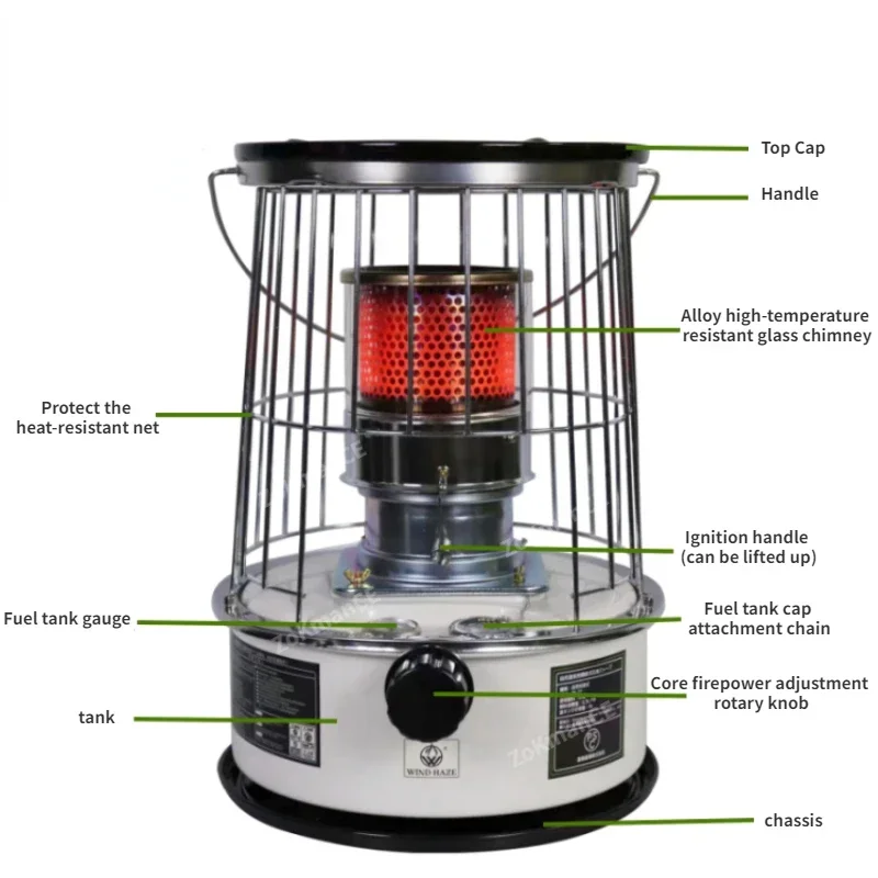 6L Portable Kerosene Stove Hea - Camping Cooking Tips 评论和价格