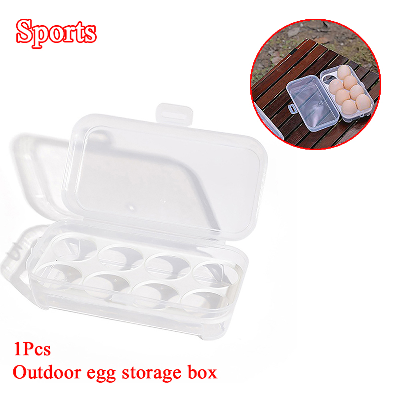 3/4/8 Grids Egg Holder Contain - Camping Cooking Cover 评论和价格