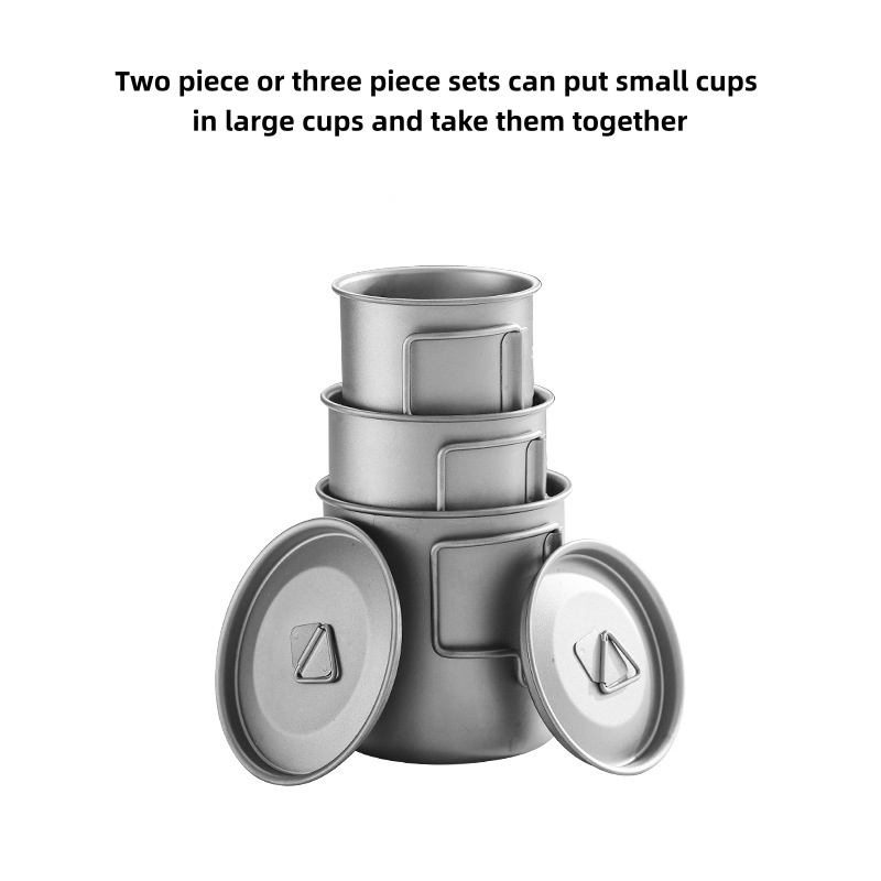 Titanium Camping Mug with Fold - Camping Cooking Pack 评论和价格