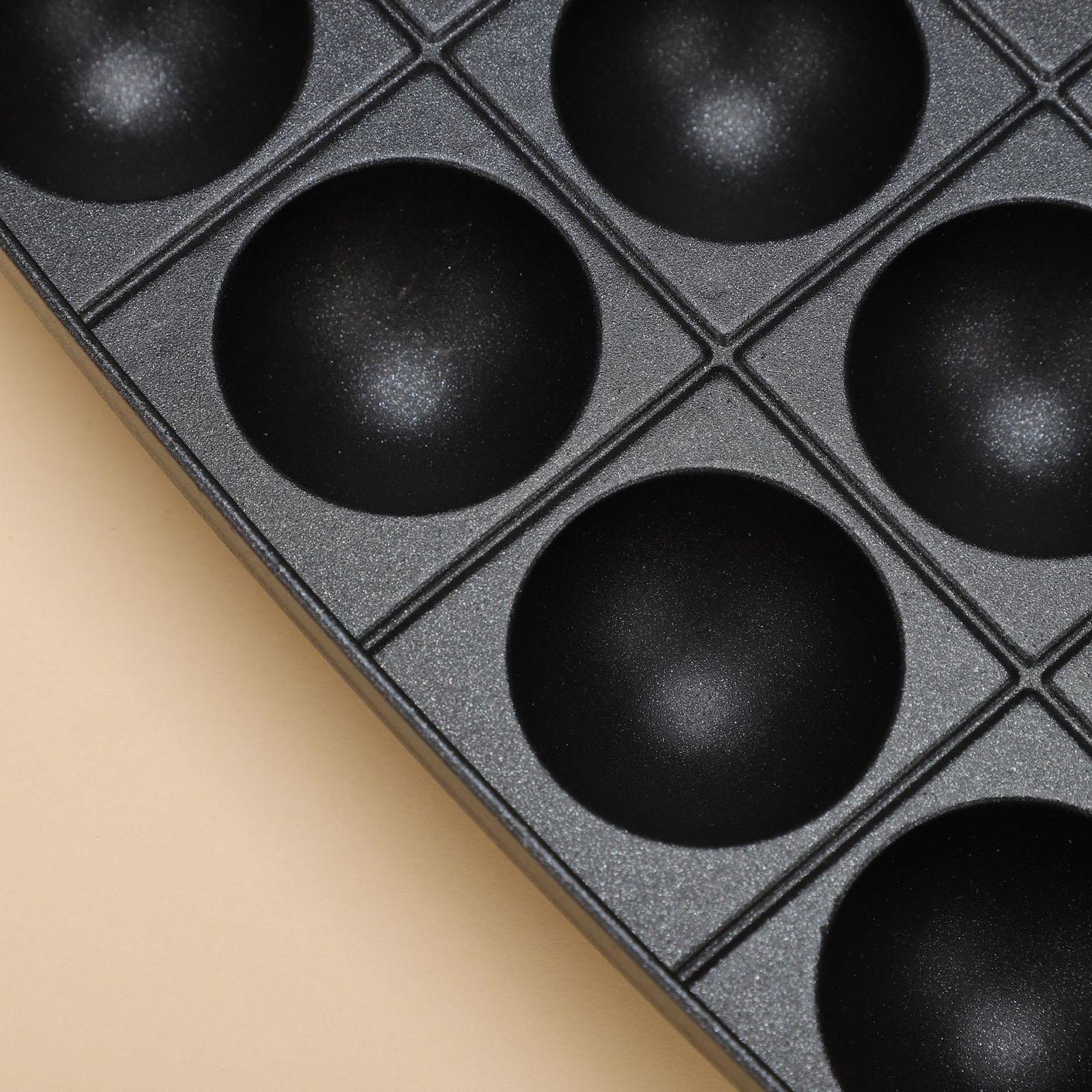 Takoyaki Grill Pan 16 Cavities - Camping Cooking Cast Iron 评论和价格