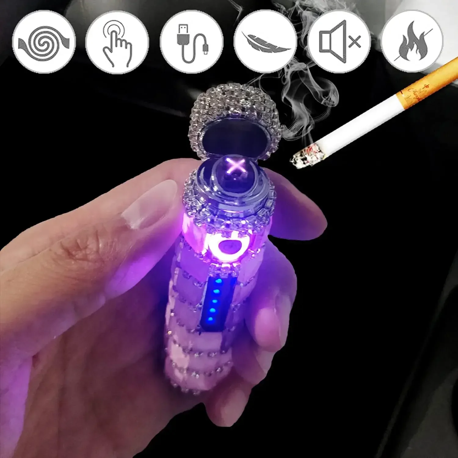 Women's USB Rechargeable Dual  - Camping Cooking Candle 评论和价格
