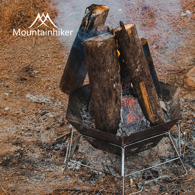 MOUNDAINHIKER Camping BBQ Port - Camping Cooking Fire Pit 评论和价格