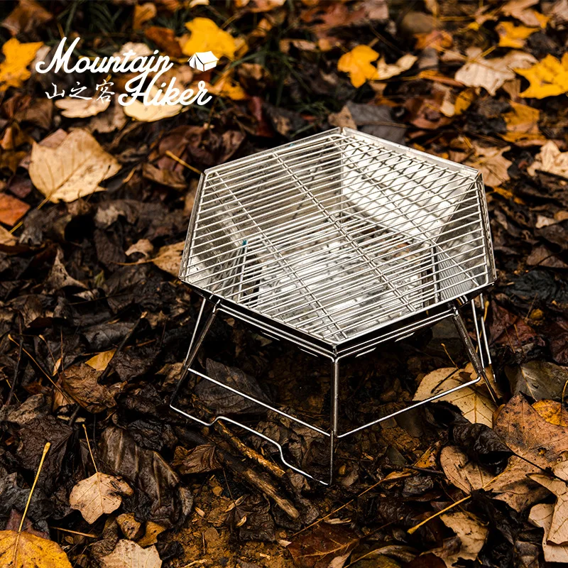 MOUNDAINHIKER Camping BBQ Port - Camping Cooking Fire Pit 评论和价格