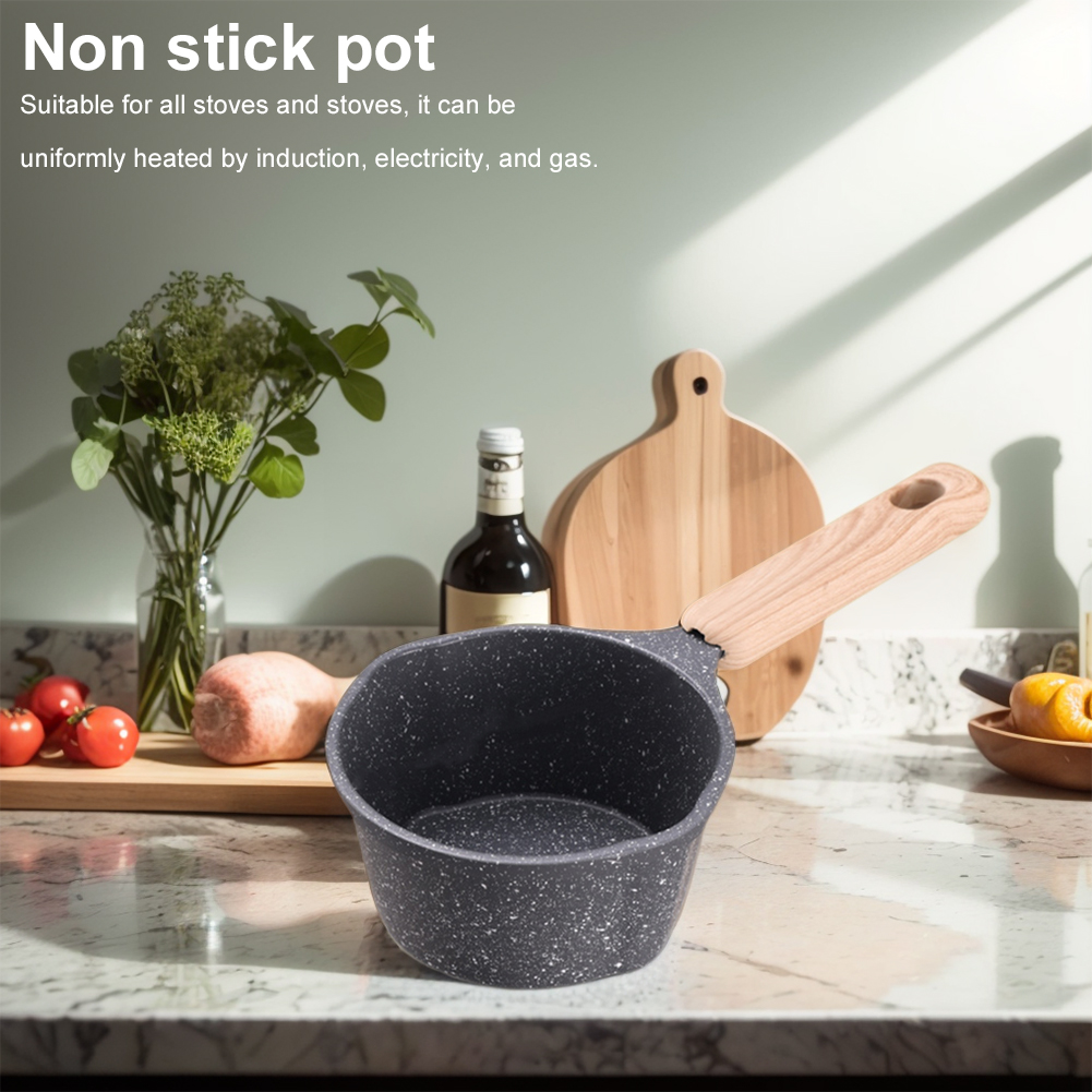 Mini Boiling Pan Wooden Handle - Camping Cooking Candle 评论和价格