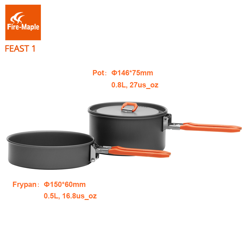 Fire Maple Feast 1 Outdoor Cam - Camping Cooking Pack 评论和价格