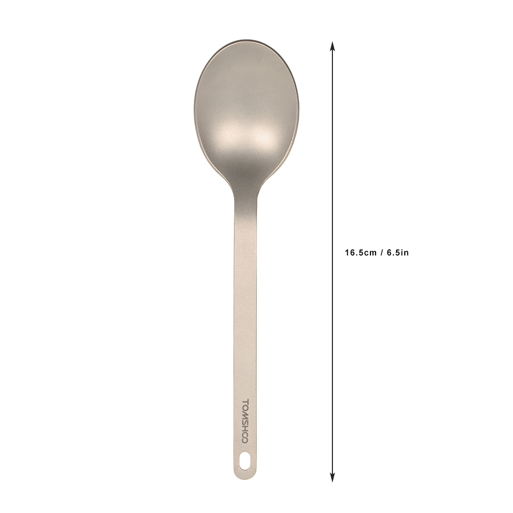 TOMSHOO Titanium Tableware Din - Camping Cooking Cutlery Set 评论和价格