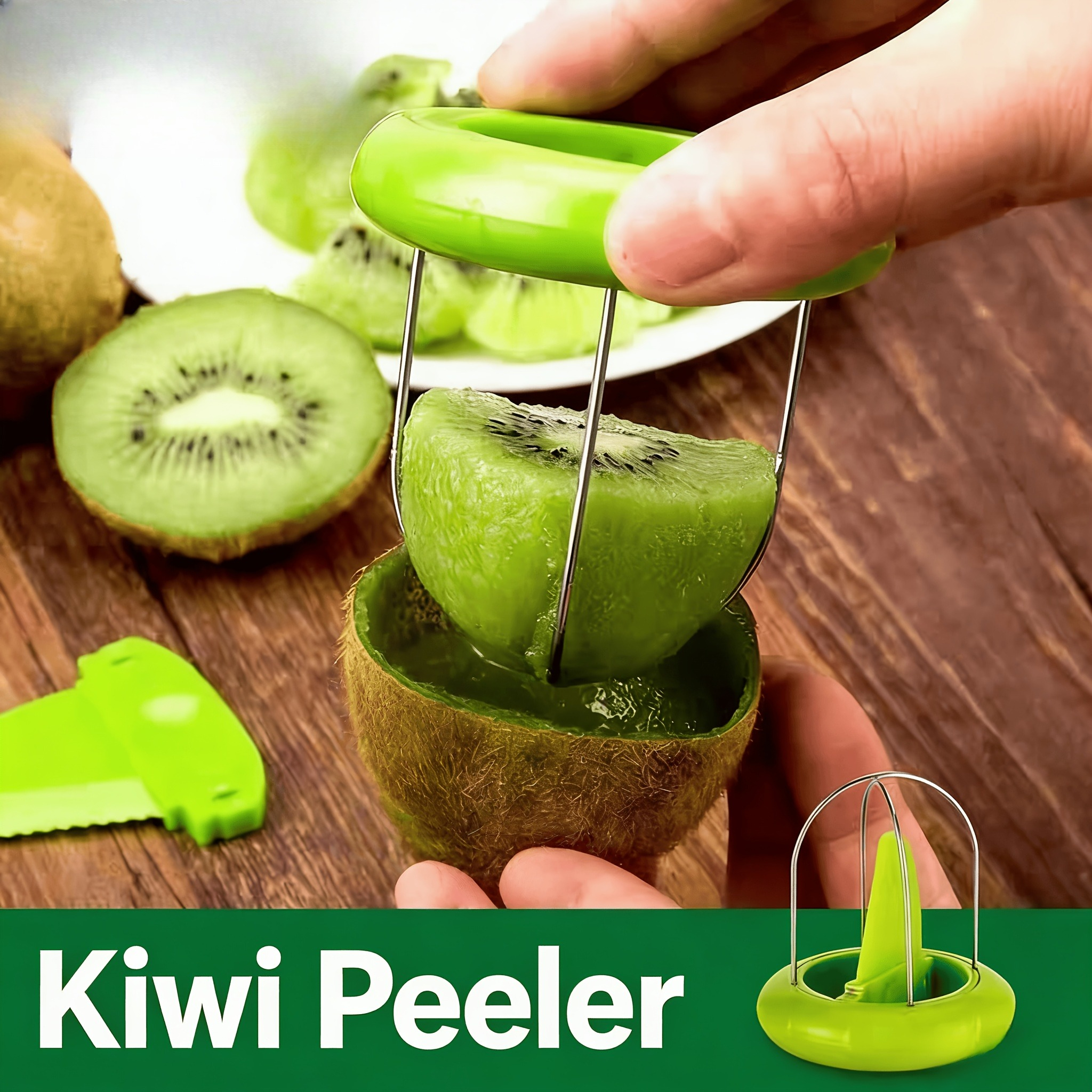 Two creative kiwi peelers with - Camping Cooking Set 评论和价格