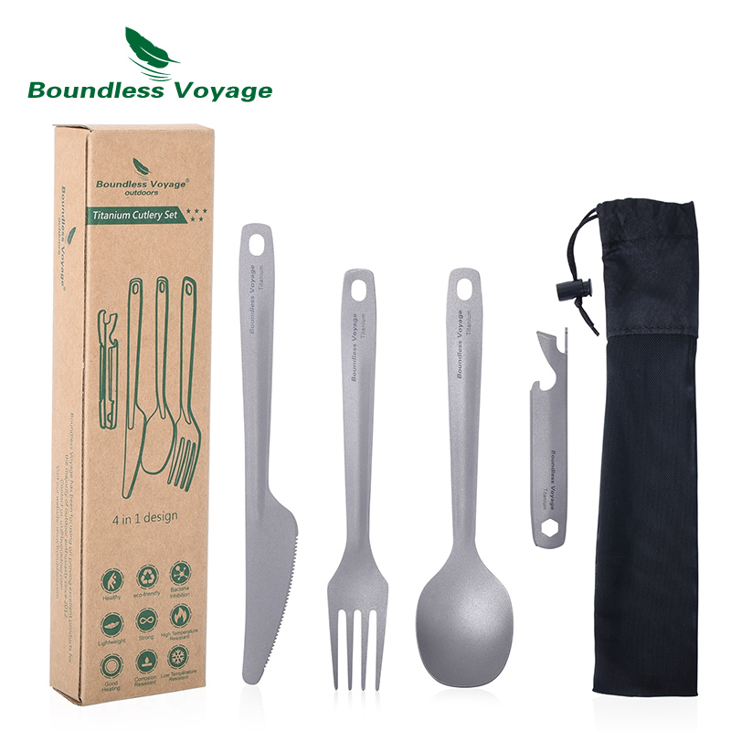 Boundless Voyage Utility Cutle - Camping Cooking Cutlery Set 评论和价格