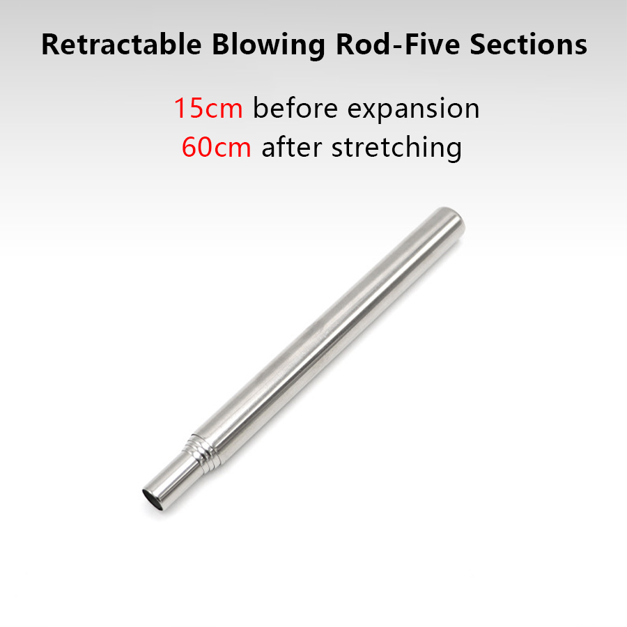 Stainless Steel Blowpipe Pocke - Camping Cooking Candle 评论和价格