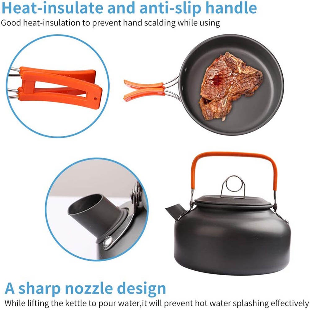 Outdoor camping cooking set, n - Camping Cooking Candle 评论和价格