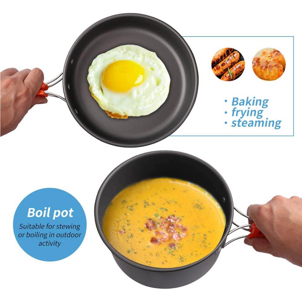 Outdoor camping cooking set, n - Camping Cooking Candle 评论和价格
