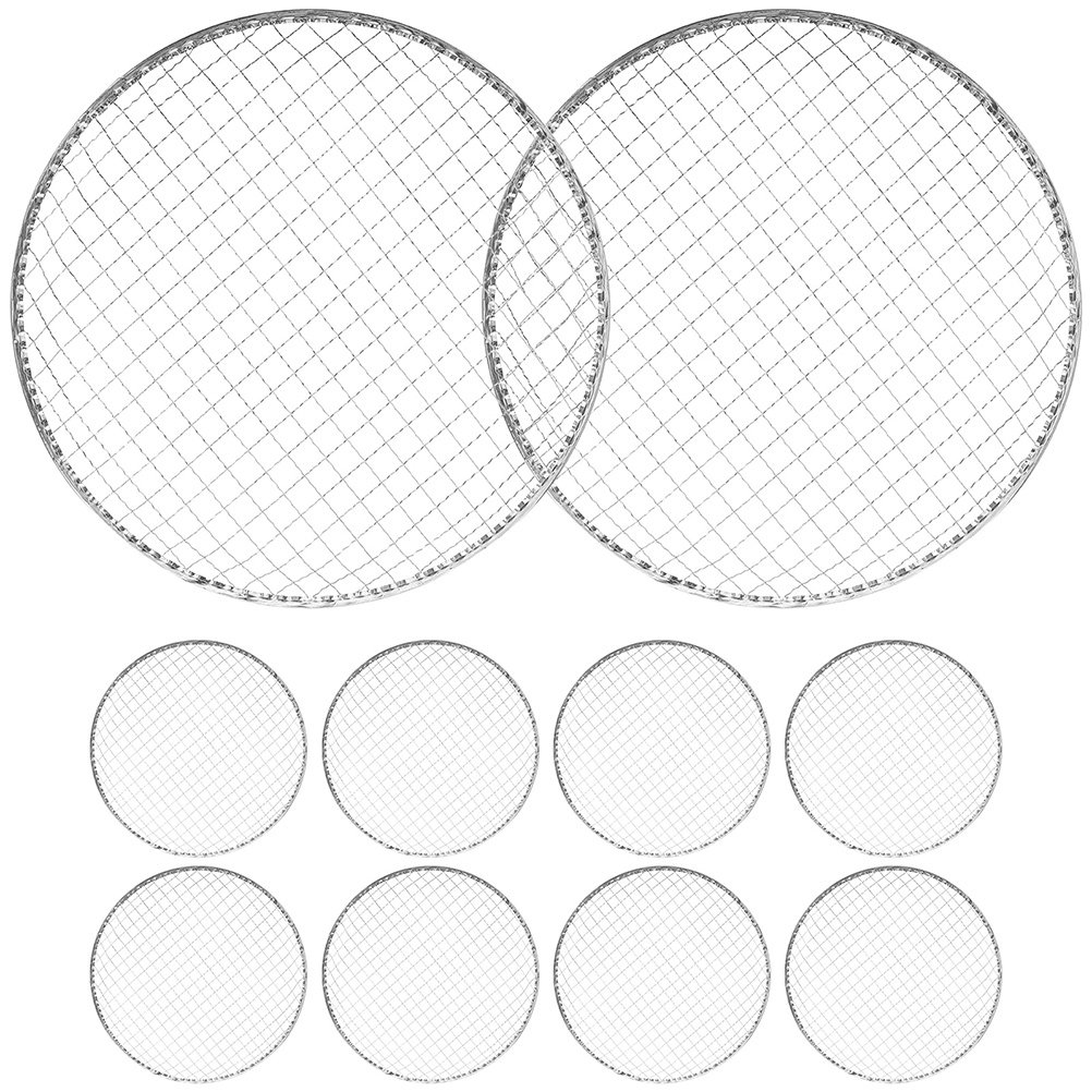 10Pcs Bbq Grill Mesh Fire Pit  - Camping Cooking Fire Pit 评论和价格