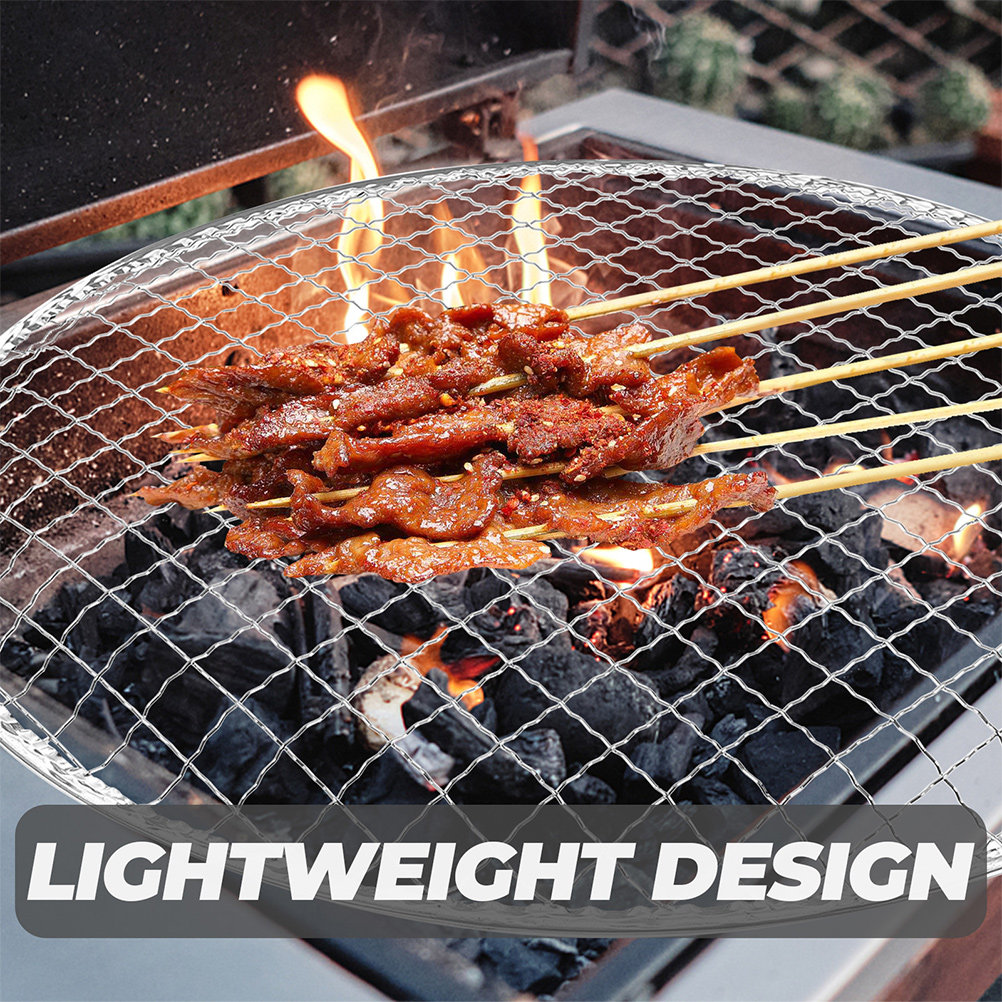 10Pcs Bbq Grill Mesh Fire Pit  - Camping Cooking Fire Pit 评论和价格