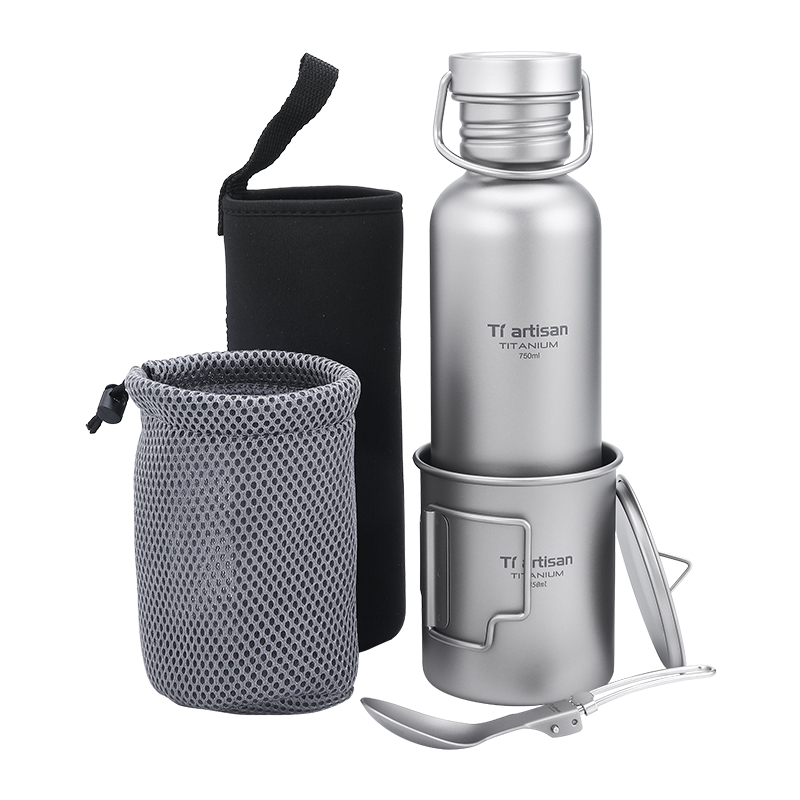 Tiartisan Titanium Cookware 3- - Camping Cooking Pack 评论和价格