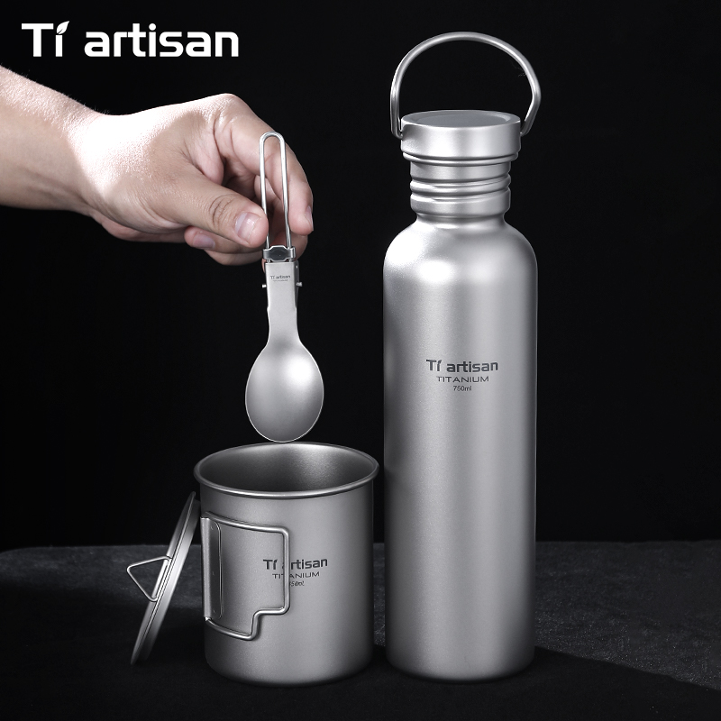 Tiartisan Titanium Cookware 3- - Camping Cooking Pack 评论和价格