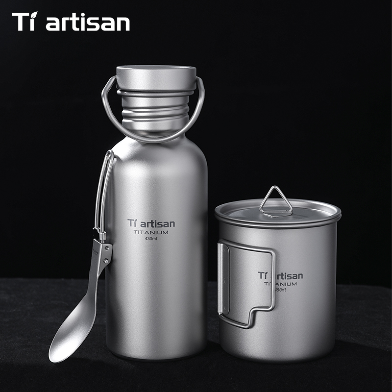 Tiartisan Titanium Cookware 3- - Camping Cooking Pack 评论和价格
