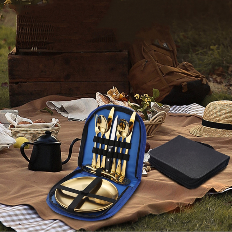 10PCS Camping Cutlery Set Hiki - Camping Cooking Pack 评论和价格