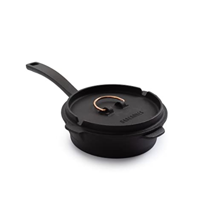 6-Inch All-In-One Cast Iron Sk - Camp Dutch Oven Cast 评论和价格