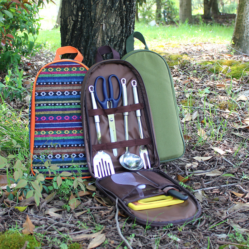 7pcs Camping Kitchen Utensil S - Camping Cooking Pack 评论和价格