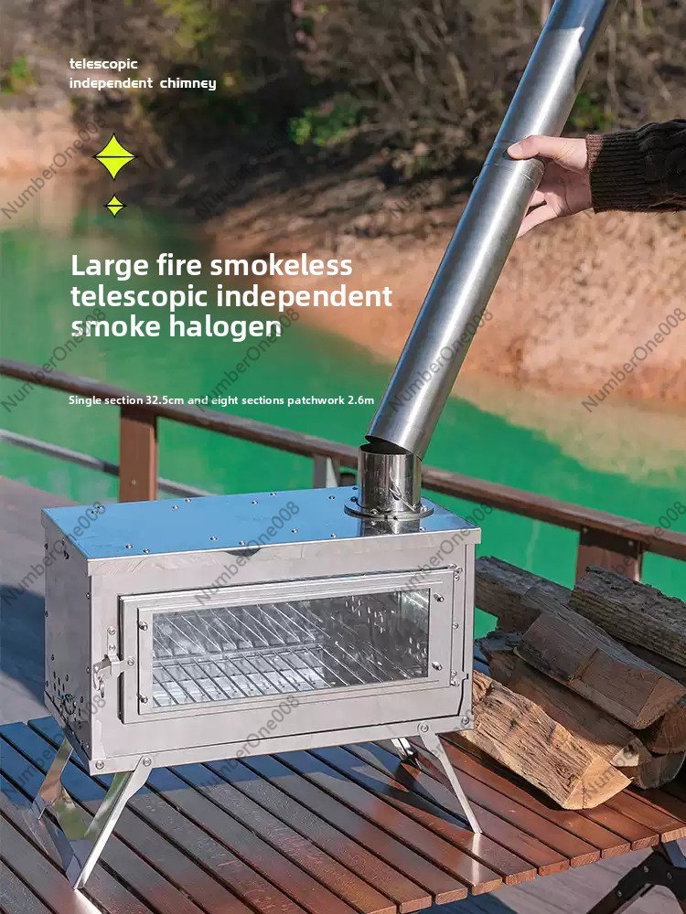 Portable Stainless Steel Wood  - Camping Cooking Fire Pit 评论和价格