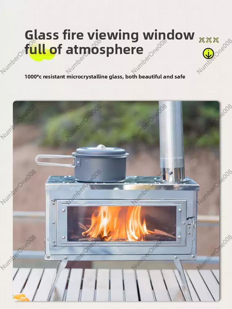 Portable Stainless Steel Wood  - Camping Cooking Fire Pit 评论和价格