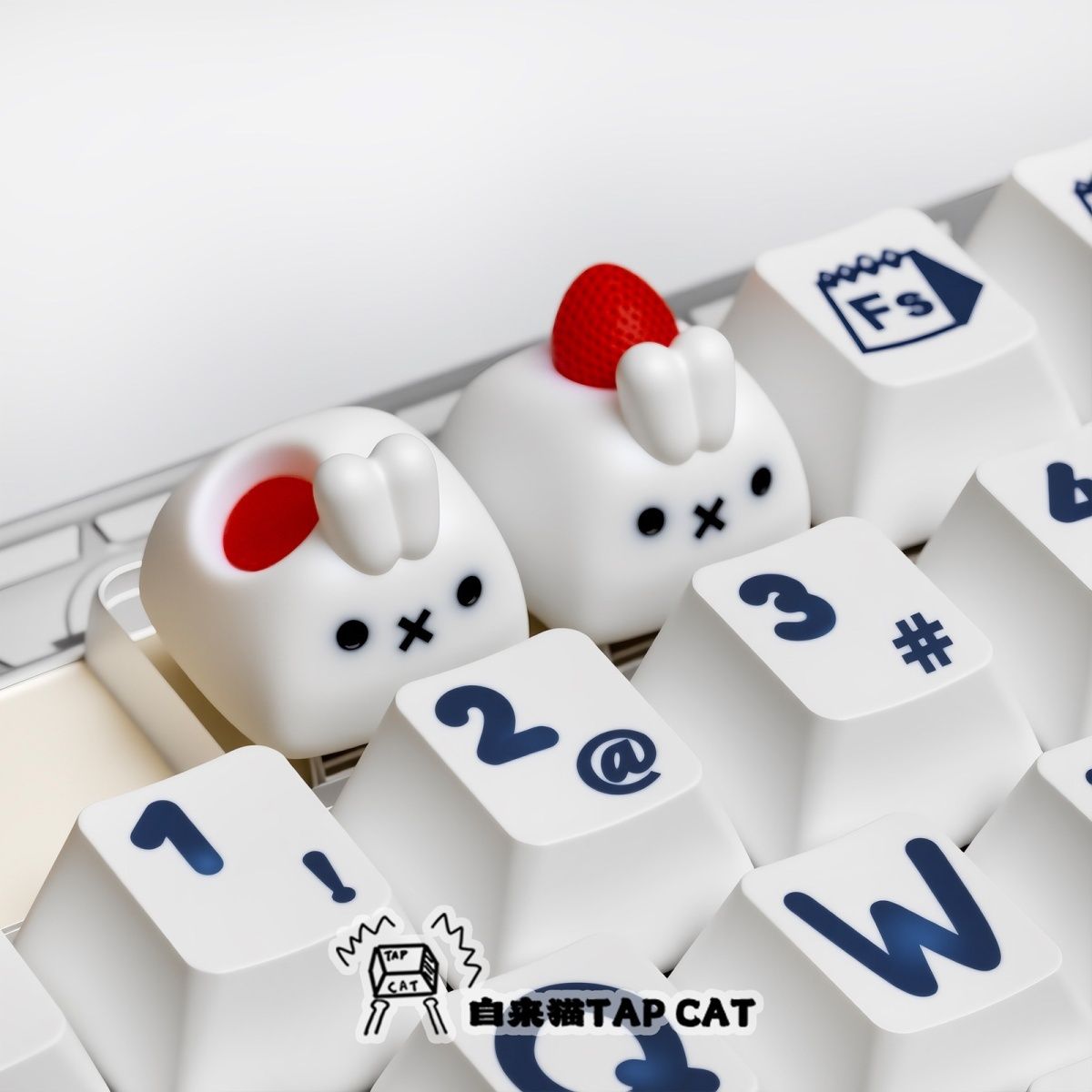 Kawaii Miffy Keycap Creative C - Fire Starter Cube 评论和价格