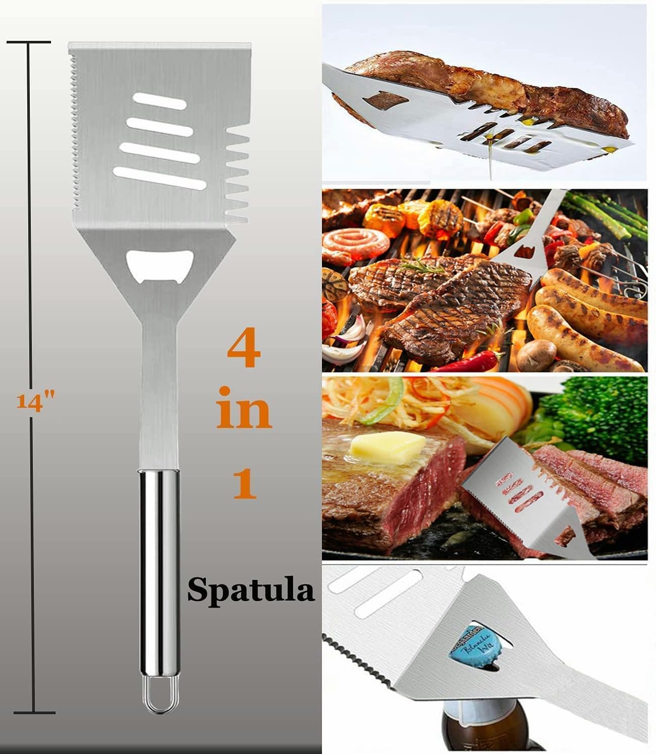 Grill Set with Apron for Men,  - Camping Cooking Set 评论和价格