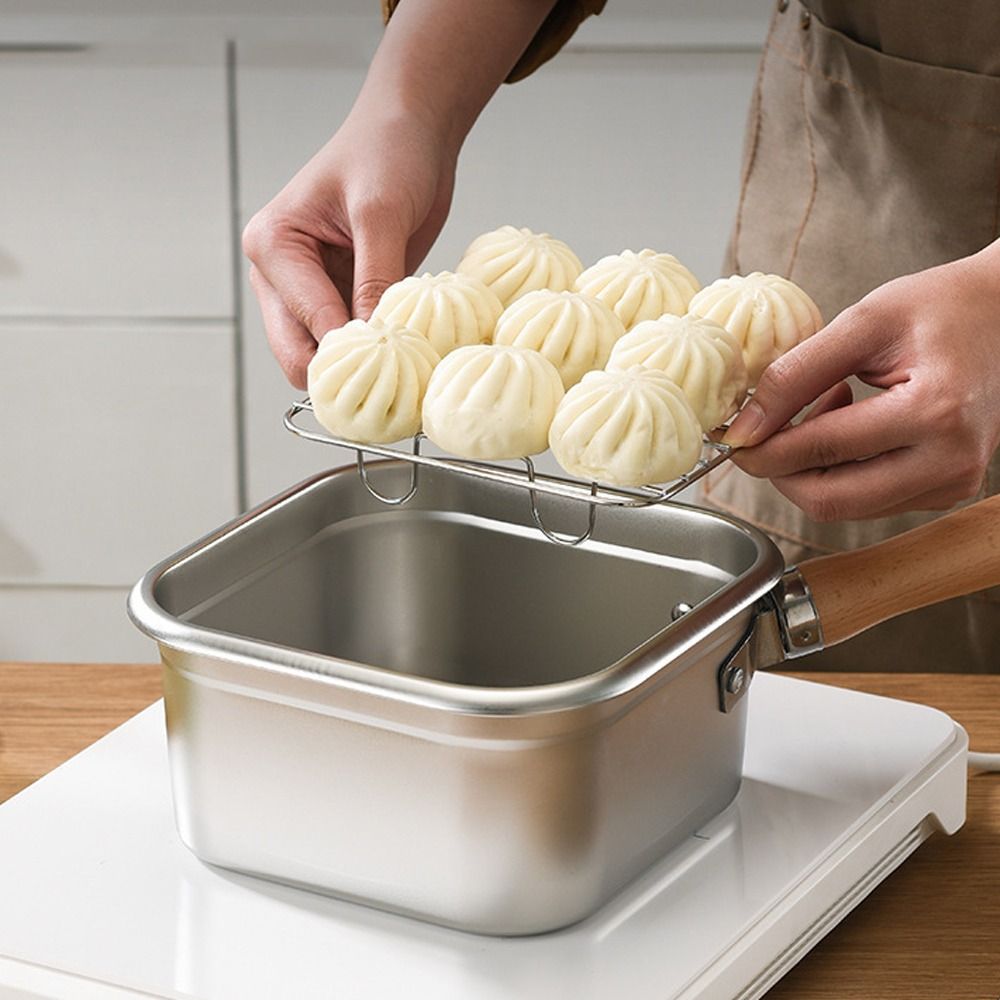 Portable Stainless Steel Fryin - Camping Cooking Candle 评论和价格