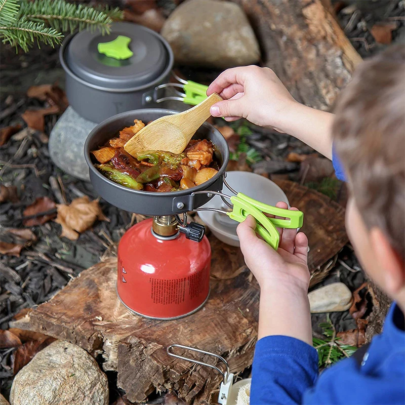 Portable Durable Camping Cookw - Camping Cooking Pack 评论和价格