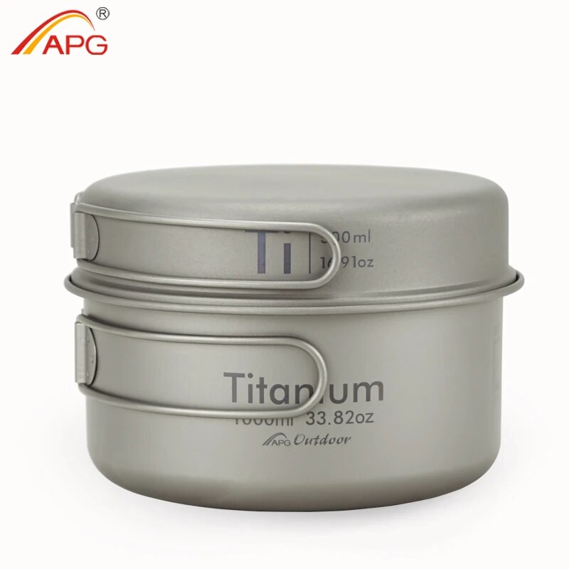 APG Ultralight Titanium Pan Ou - Camping Cooking Basket 评论和价格