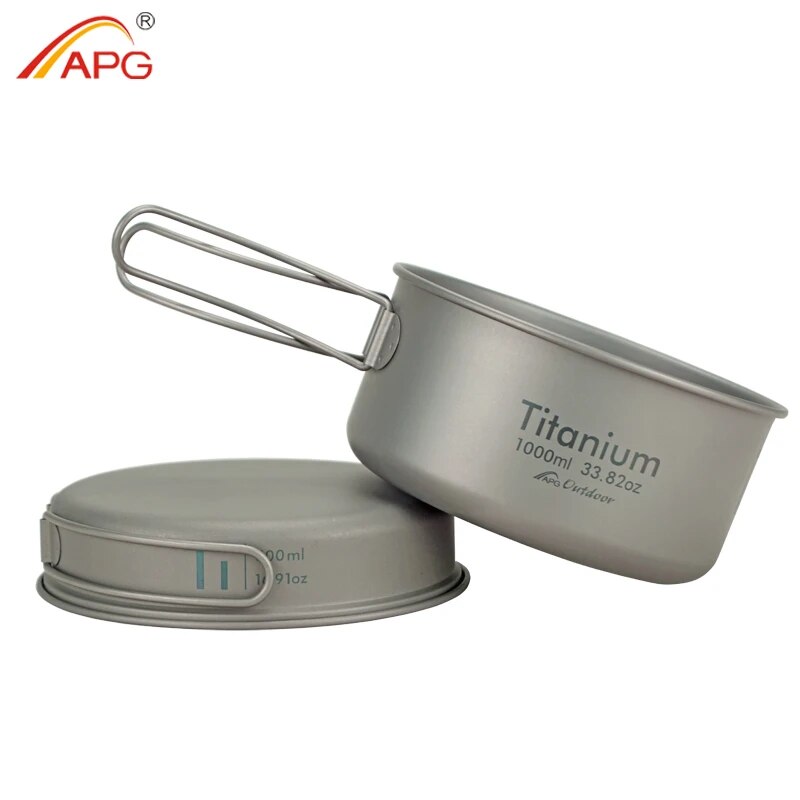 APG Ultralight Titanium Pan Ou - Camping Cooking Basket 评论和价格