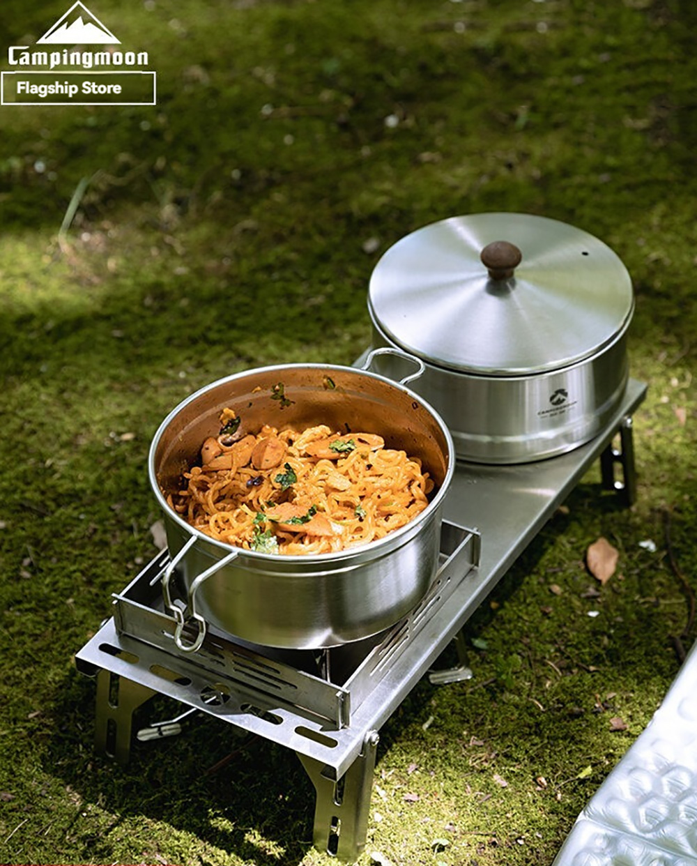 Hiking lightweight pot set for - Camping Cooking Snow 评论和价格