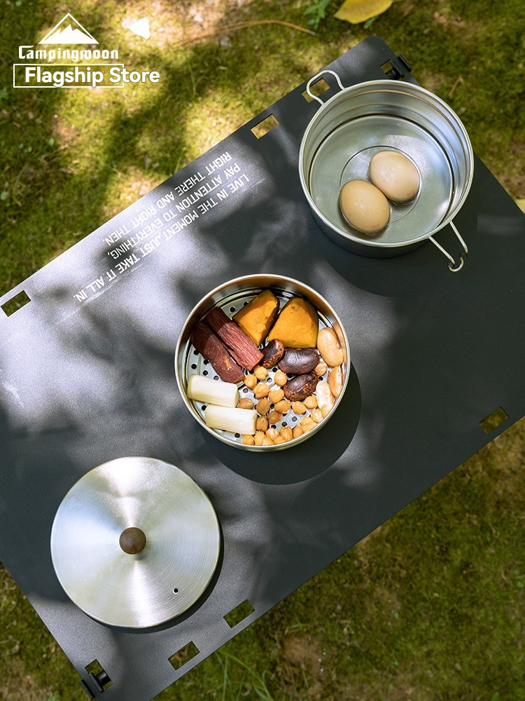 Hiking lightweight pot set for - Camping Cooking Snow 评论和价格