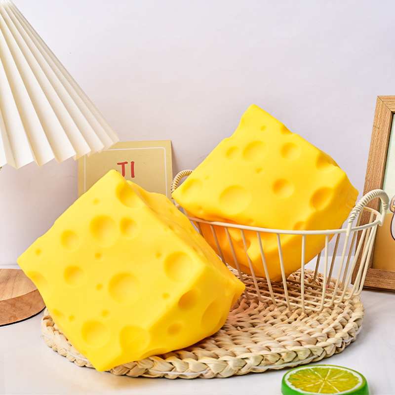 =/Jumbo Cheese Cube Stress Bal - Fire Starter Cube 评论和价格