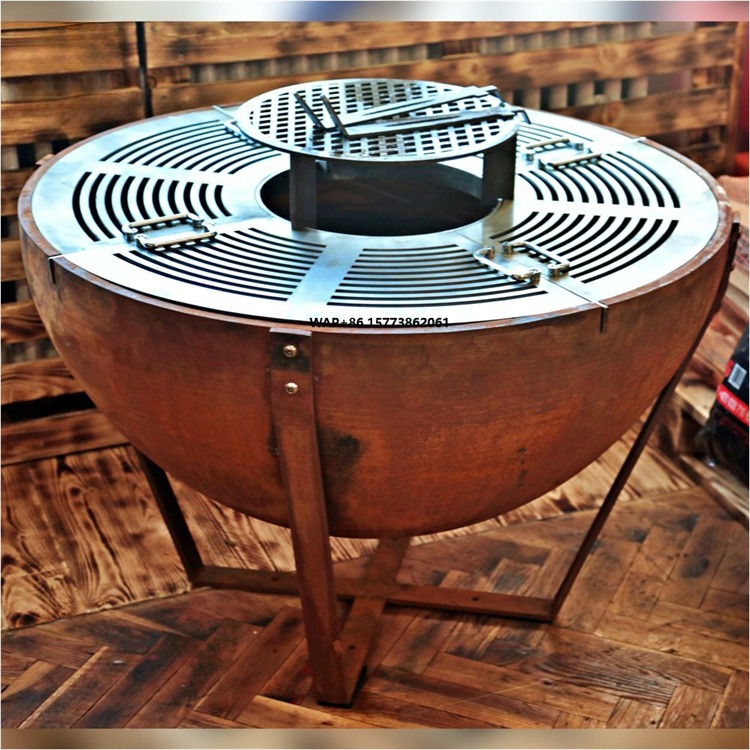 Barbecue Grill Camping Fire Pi - Camping Cooking Fire Pit 评论和价格