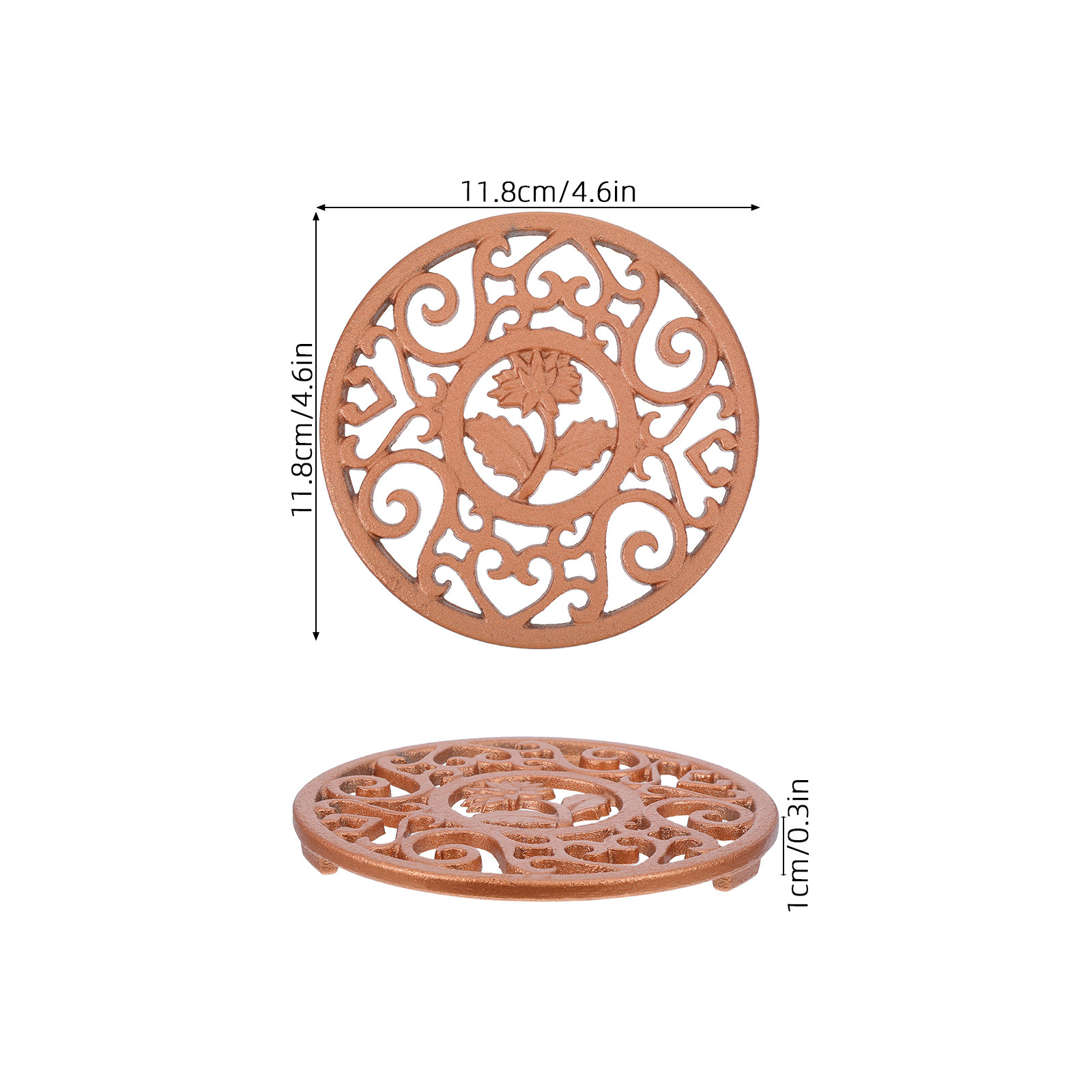 Cast Iron Trivet Stand 12Cm Ro - Camp Dutch Oven Cast 评论和价格