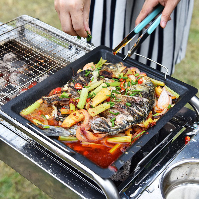 Outdoors Thick Square Grill Pa - Camping Cooking Candle 评论和价格