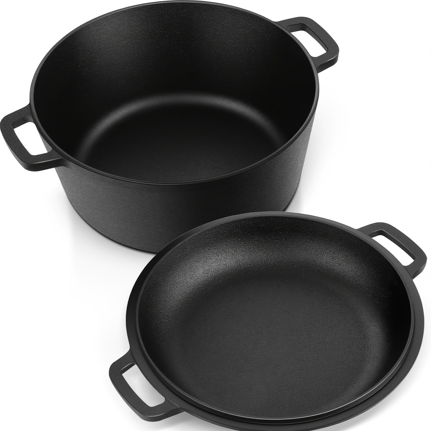 Black 5 QT Cast Iron Dutch Ove - Camp Dutch Oven Cast 评论和价格