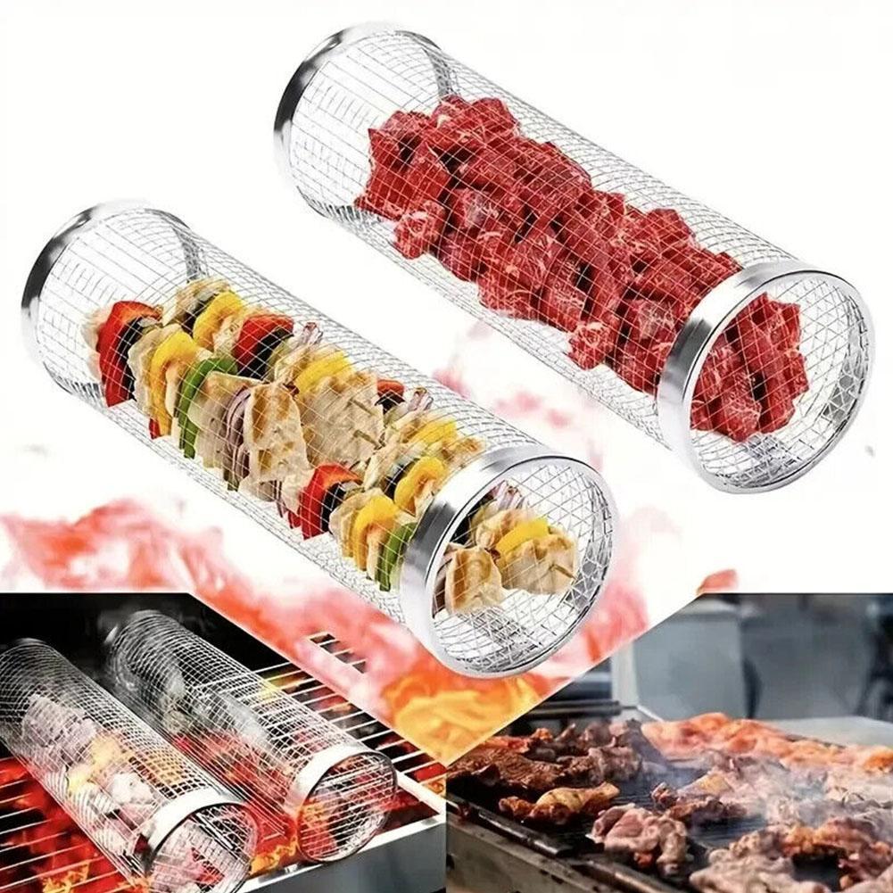 Barbecue Grill Grate Barbecue  - Camping Cooking Basket 评论和价格
