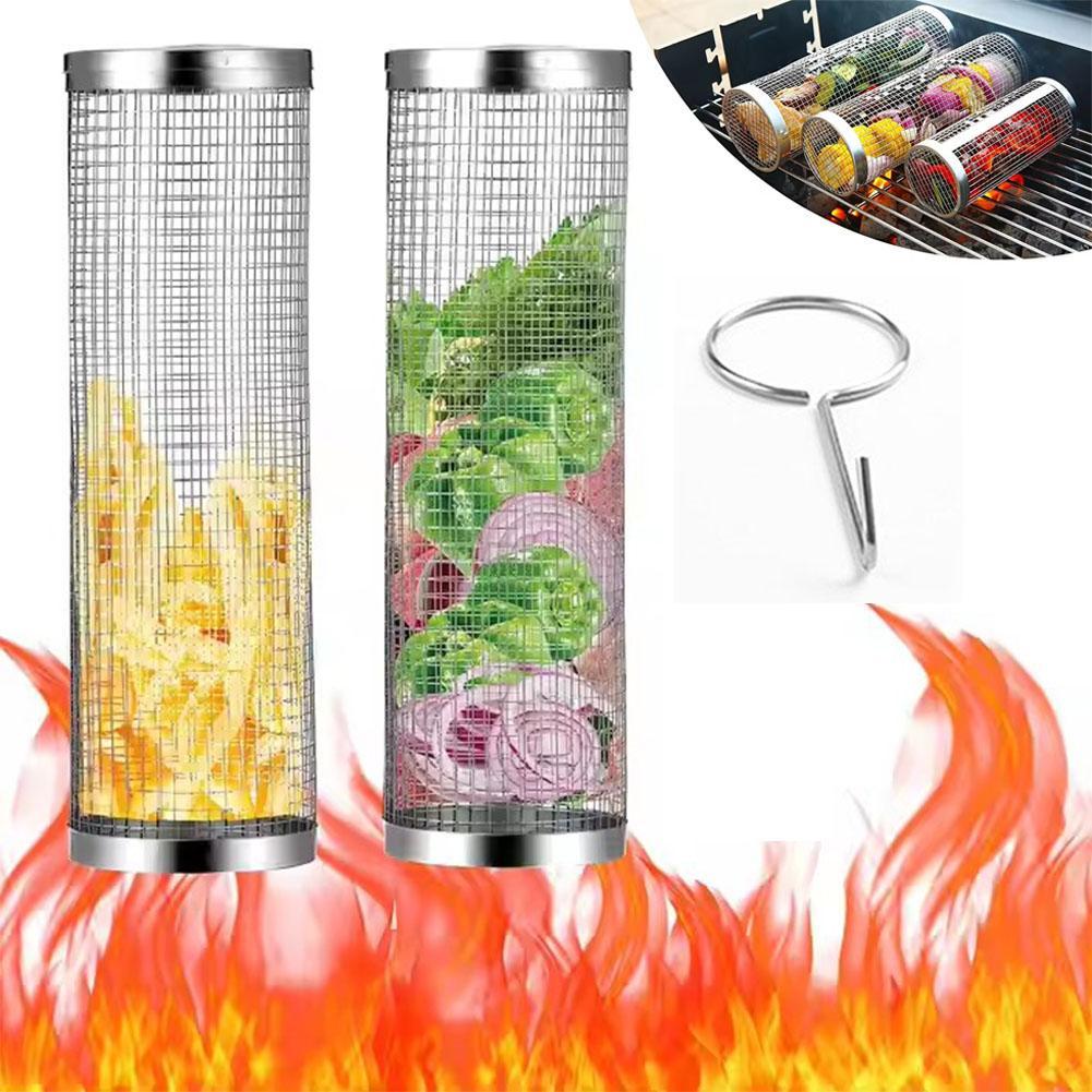 Barbecue Grill Grate Barbecue  - Camping Cooking Basket 评论和价格