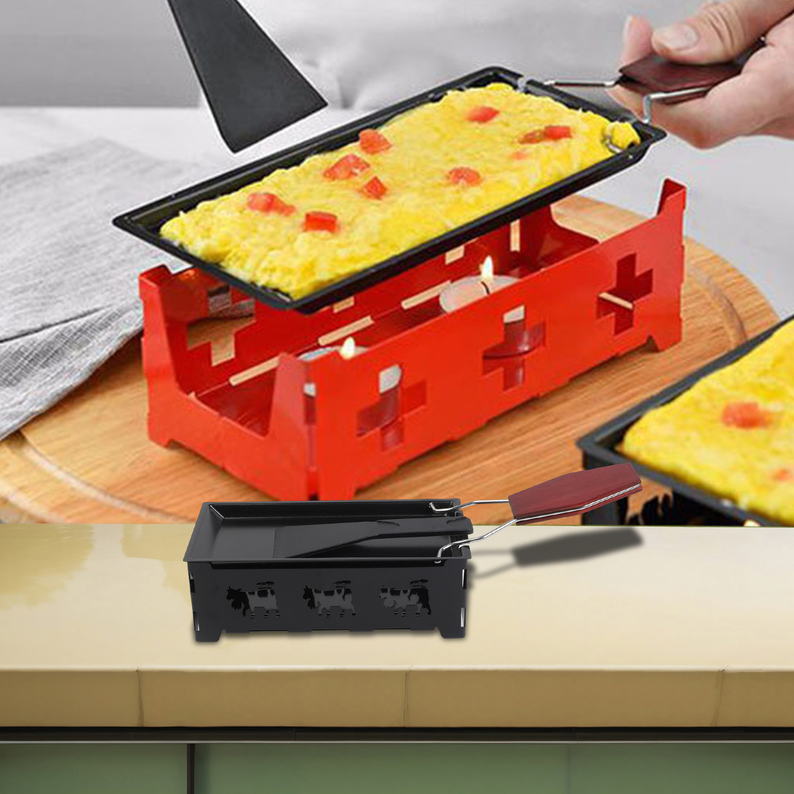 Mini Cooking Set Candle-Powere - Camping Cooking Candle 评论和价格