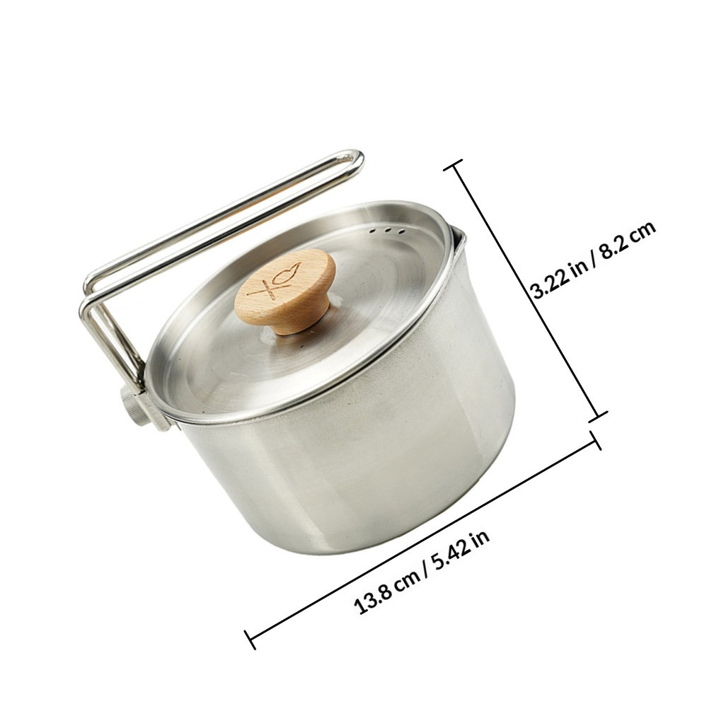 Portable Outdoor Camping Cookw - Camping Cooking Noodles 评论和价格