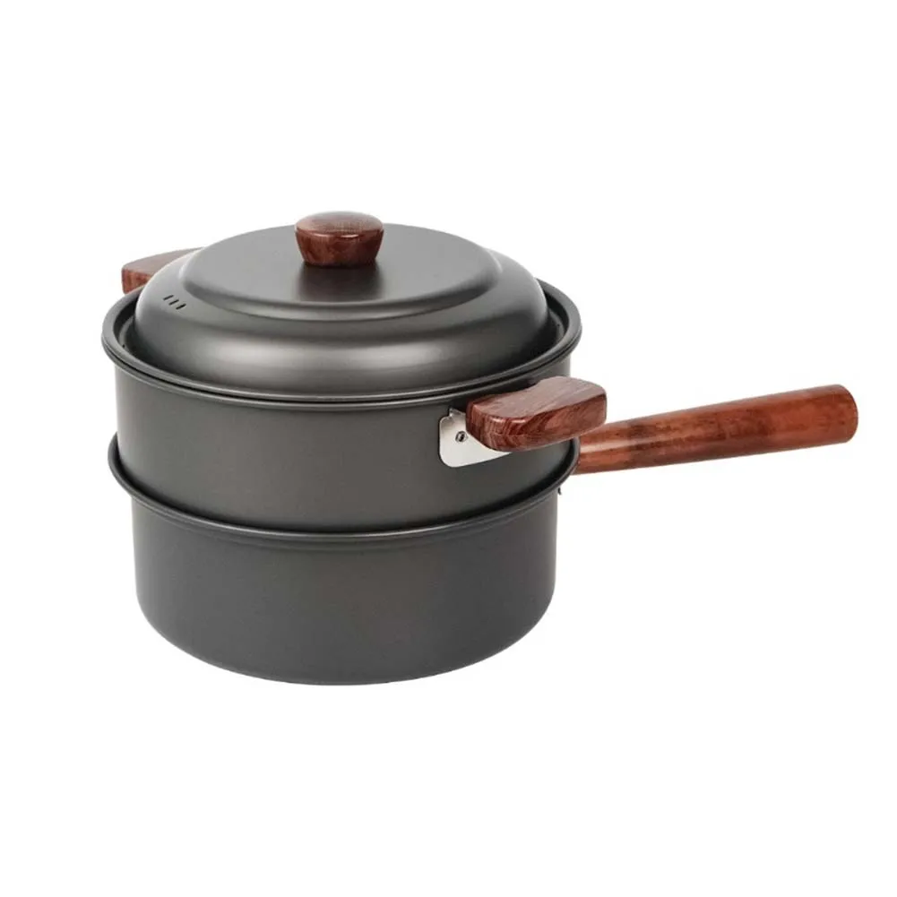 3L Camping Cooking Pot Set Alu - Camping Outdoor Cooking Set 评论和价格